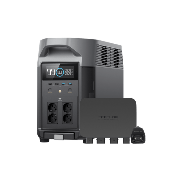 EcoFlow Batterieladegerät 800 W + EcoFlow DELTA Pro + Smart Generator Adapter