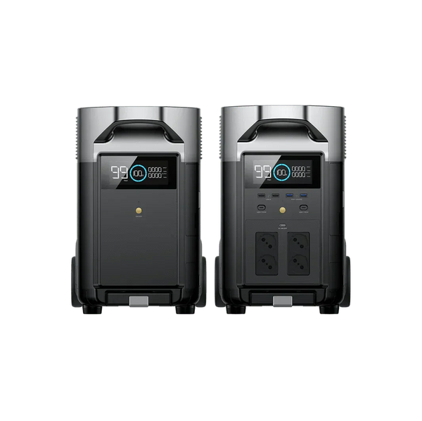 EcoFlow DELTA Pro + DELTA Pro Intelligenter Zusatzbatterie (Generalüberholt)